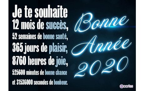 Bonne Année 2020