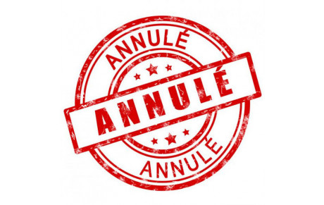 ANNULATION : Entrainements &amp; Compétitions