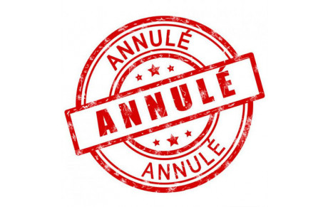 Annulation entrainement : mercredi 30 juin